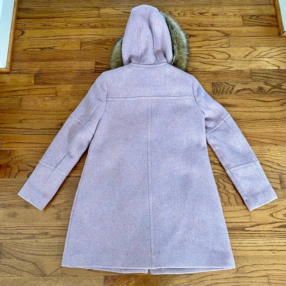 J. Crew Chateau Parka Coat Italian Stadium Cloth
Wool Camel Brown Women's Size 2 - Picture 7 of 10